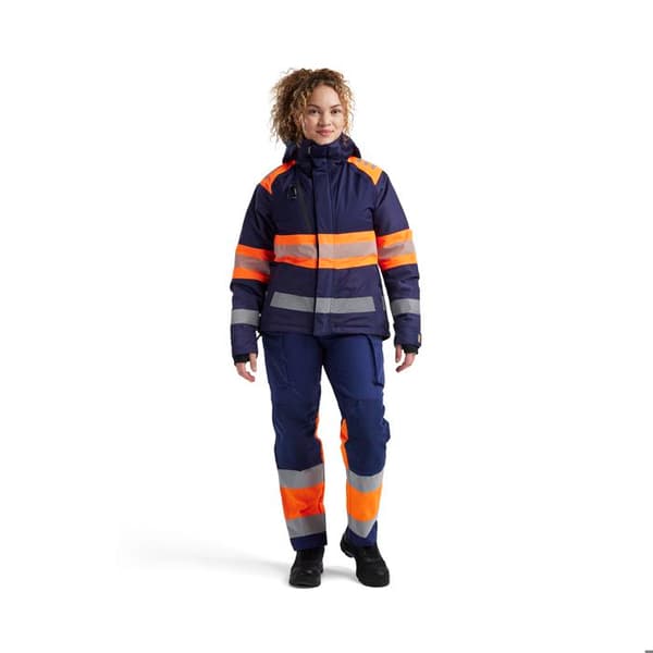 Vattentät jacka dam Blaklader Hi-Vis Klass 1