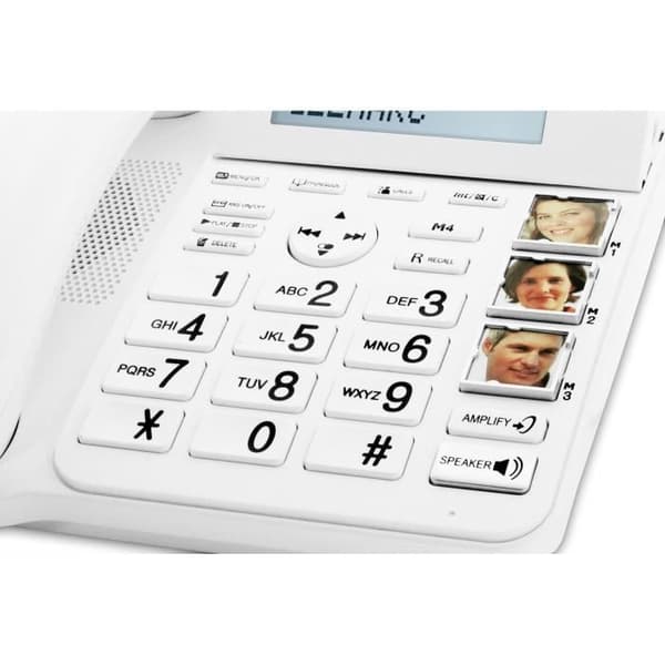 Trådlös seniortelefon GEEMARC AMPLIDECT COMBI 295 + AMPLIDECT 295 AD