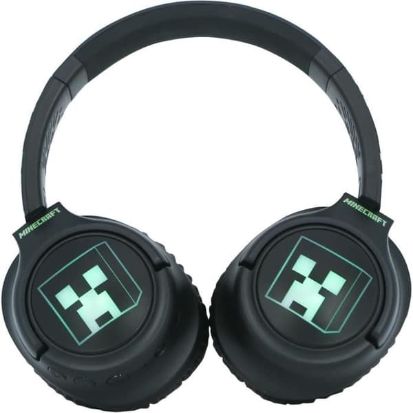 Trådlösa hörlurar - OTL Technologies - Fällbara - Bluetooth V5.3 - LED - 50h batteritid