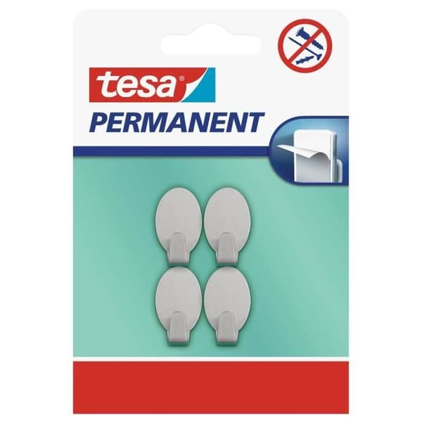 TESA Permanenta Krok - Ovala - Metall - XS