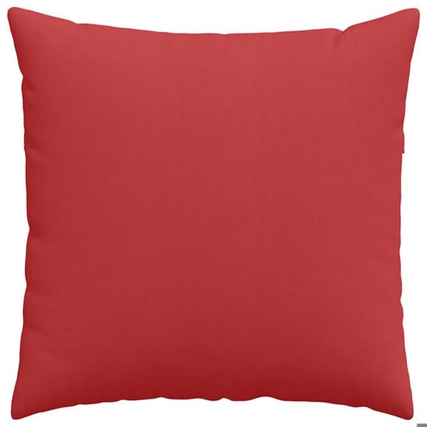 vidaXL Soffkuddar 2 st Röd 60 x 60 cm tyg 42014009