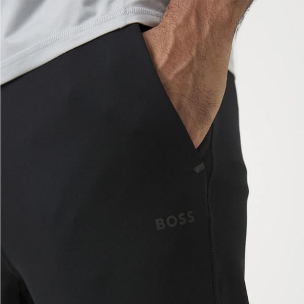 BOSS Hicon Active Träningsbyxor – Svart Stretchtyg – Herr