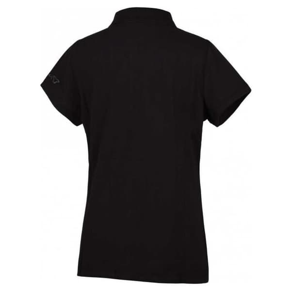 Macna polo dam t-shirt - svart - 2XL