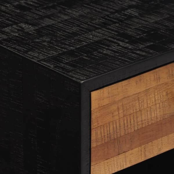 vidaXL Sängbord 40x30x50 cm Massiv teak 358529