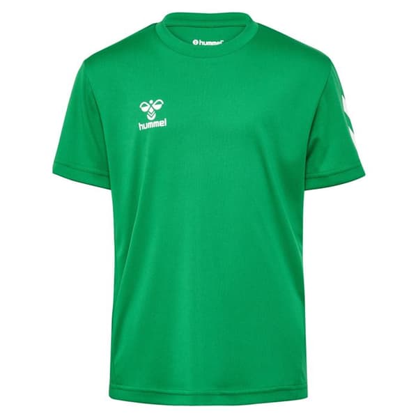 Set t-shirt + shorts barn Hummel Logo - grön