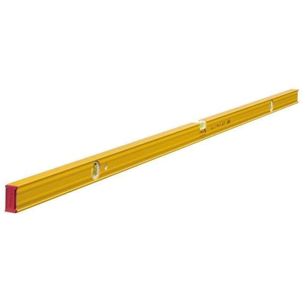 STABILA vattenpass - Typ 80 AS-2 - 180 cm - 3 flaskor - Fin aluminiumprofil