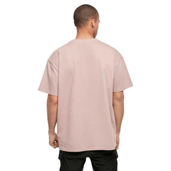 Bygg ditt varumärke Oversized Heavy T-shirt, Duskrose, M Herr