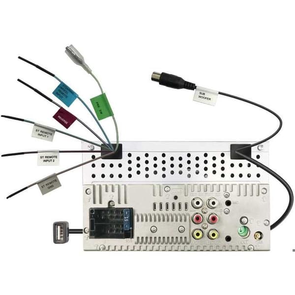 JVC Pekskärm bilradio 6,8" 2DIN DAB+/USB/Bluetooth KW-M565DBT