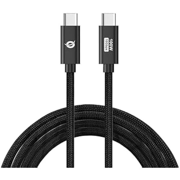 USB-C 3.0-kabel - CONCEPTRONIC - 1,20 m - 5 A - 10 Gbps - Svart