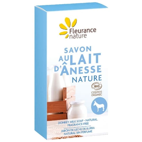 Fleurance Nature Fast Tvål Eko Åsne Mjölk 100 ml