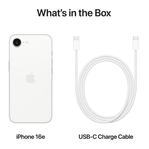 Apple iPhone 16e 6,1" 512GB Svart