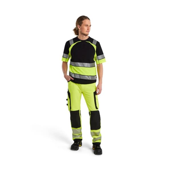 Blaklader Hivis Stretch Arbetsbyxor