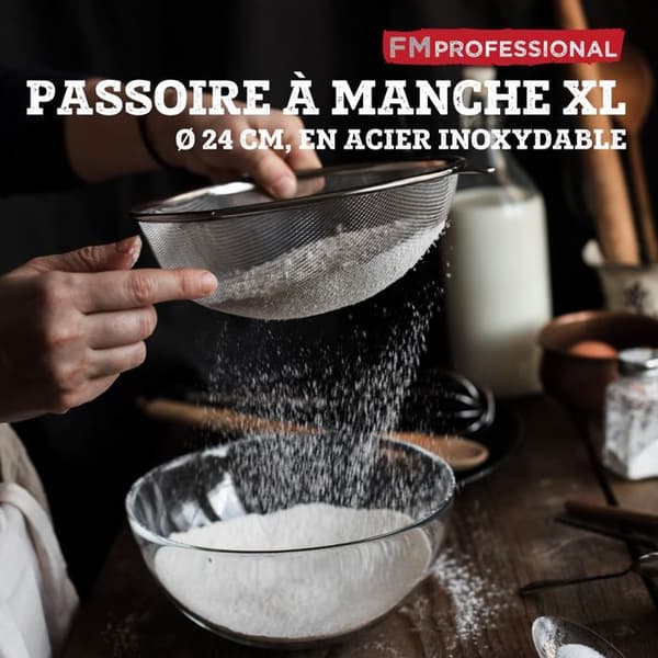 Passoire inox XL 24 cm FM Professional