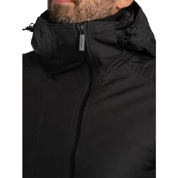 Svart Jacka Herr Superdry Med Huva