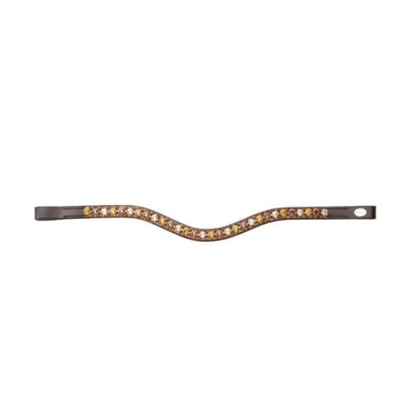 Pannband Kavalkade Dazzle - brun - Cob