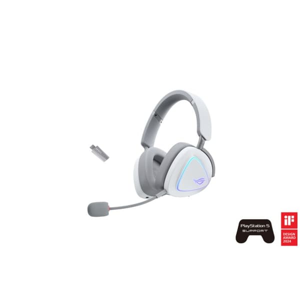 Spelheadset - Asus - ROG Delta II - Bluetooth - 110 timmars batteritid - 50 mm
