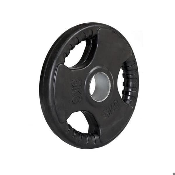 Viktskiva - HMS - TOK5 - Gjuten vikt - Gummiöverdrag - 5 kg