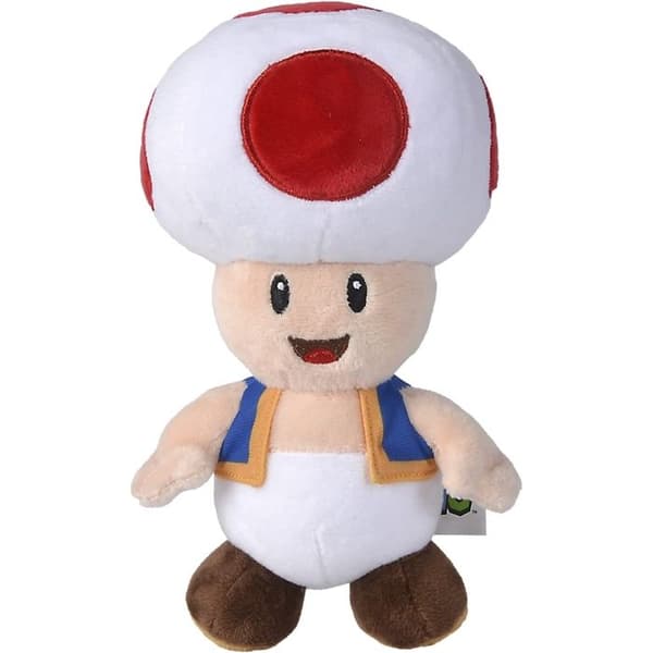 Peluche - Mario - Super Mario - 20 Cm - 4 Ass