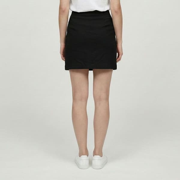 Kort kjol med slits Dam VERO MODA