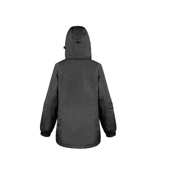 Parka softshell 3 i 1 dam Result - svart