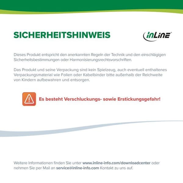 Klämmförband - InLine - 59964L - 300mm - 4,8mm - Paket om 100