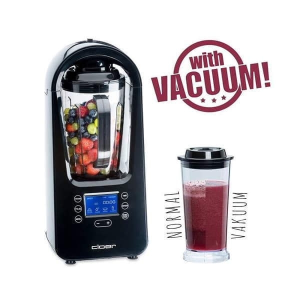 Cloer 6980 Vacuum Blender Svart