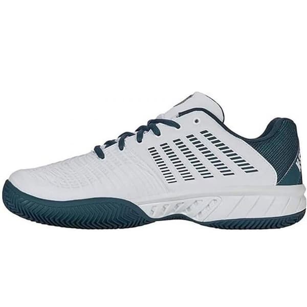 Tennisskor - K-SWISS - Express Light 3 Clay - Vit - Blå - Herr