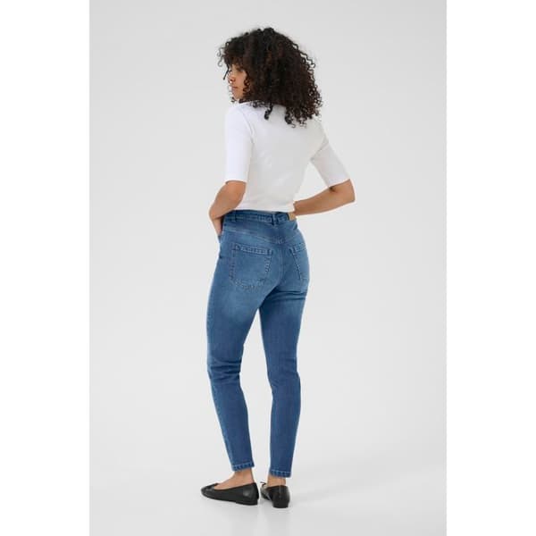 Jeans Slim hög midja dam KAFFE Willow