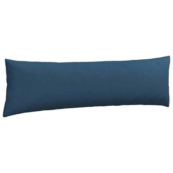 vidaXL Soffkuddar 2 st Blå 145 x 40 cm tyg 42013833