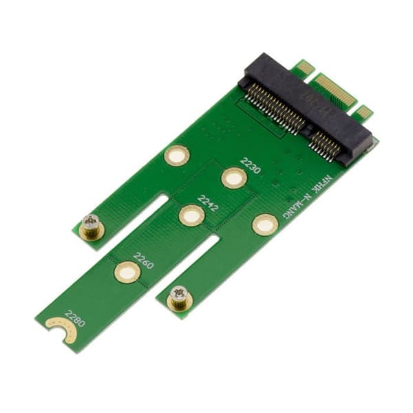 KALEA-INFORMATIQUE mSATA till M.2 (NGFF) Golden Finger-adapter