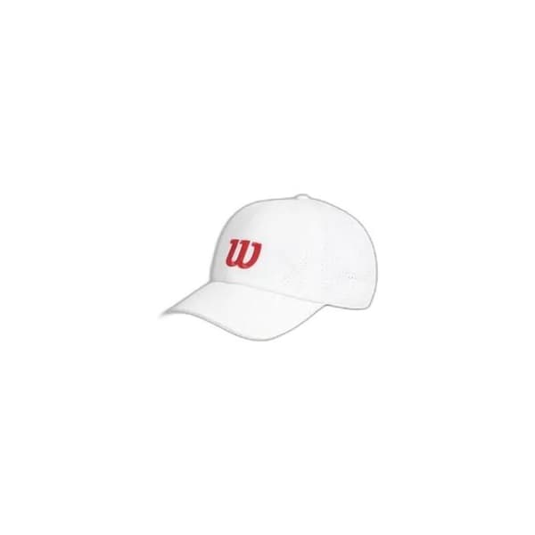 Wilson U Active Perforator baseballkeps - klar vit/infrared