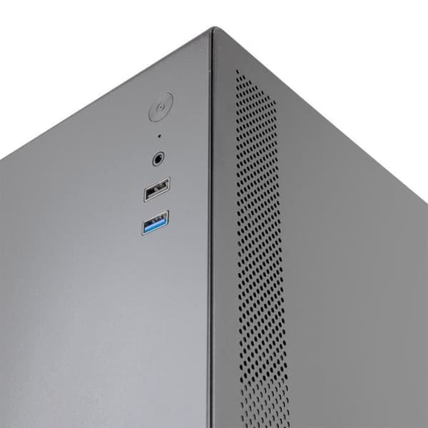 Mini-tornbrott - NOVAX - Svart - USB 3.0 - MicroATX - Inbyggd fläkt