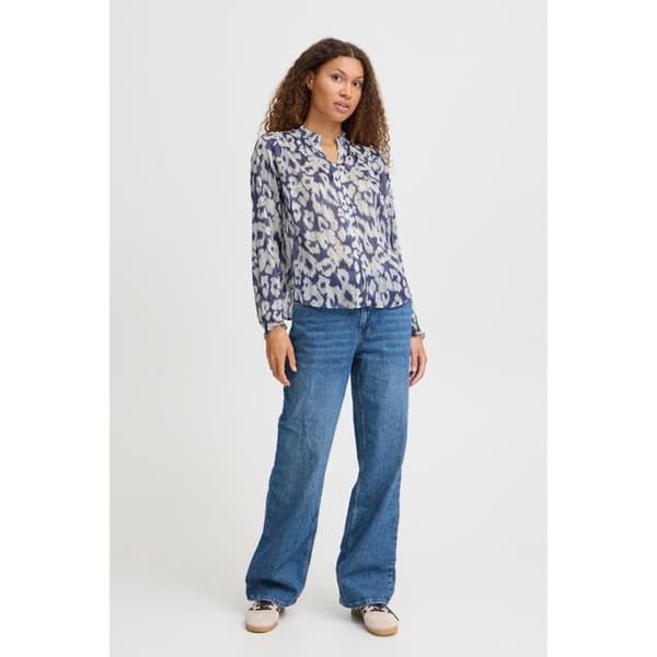 Kvinnors skjorta Pulz Jeans Saga