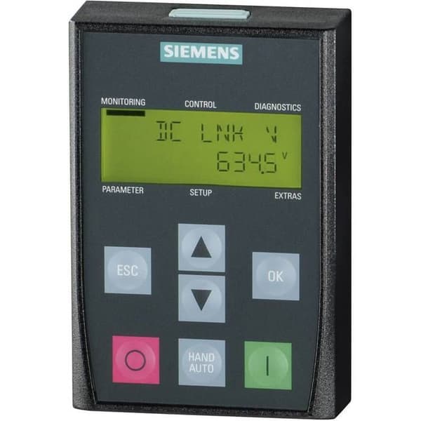 Panneau de commande BOP (Basic Operator Panel) Siemens SINAMICS G120 BOP 6SL32550AA004CA1 1 st.