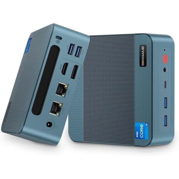 Mini speldator - BOSGAME - P2 Lite - Intel Core i5-12600H - 32 GB RAM - 512 GB SSD