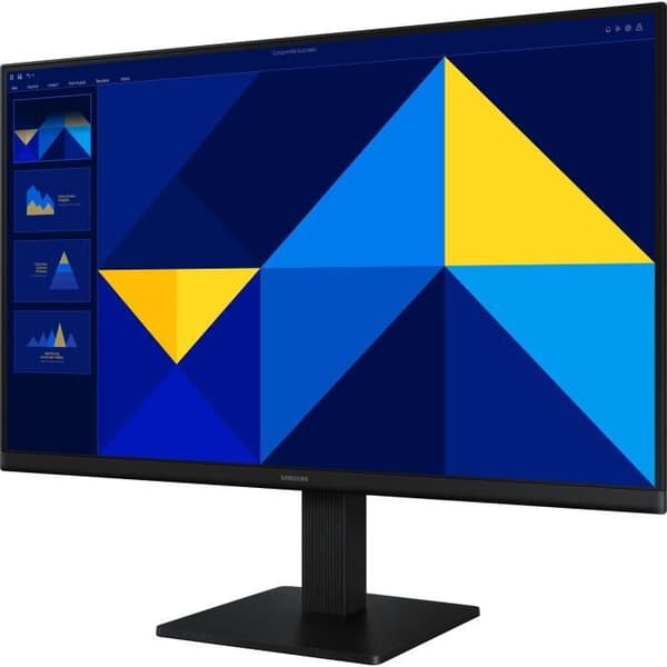 Skärm PC - SAMSUNG - 24" - FHD - 100Hz - IPS-panel - 5ms - LS24D300GAUXEN