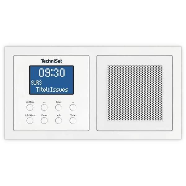 DAB-radio - TECHNISAT - DigitRadio Up 1 - Bluetooth - Vit