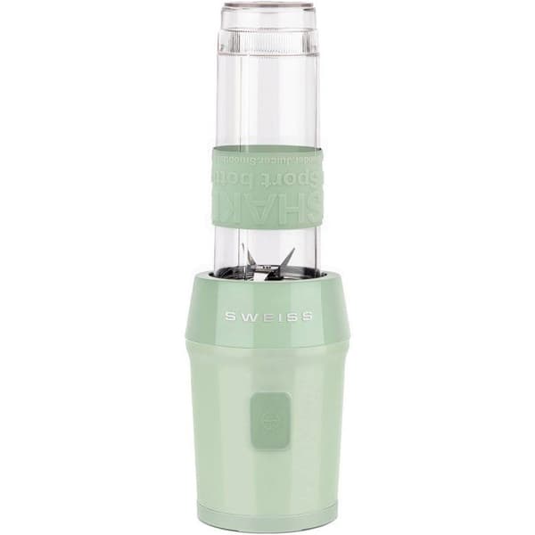 Mini-blender - SWEISS - MOOV7 - 300 W - 570 ml - 2 flaskor - Grön