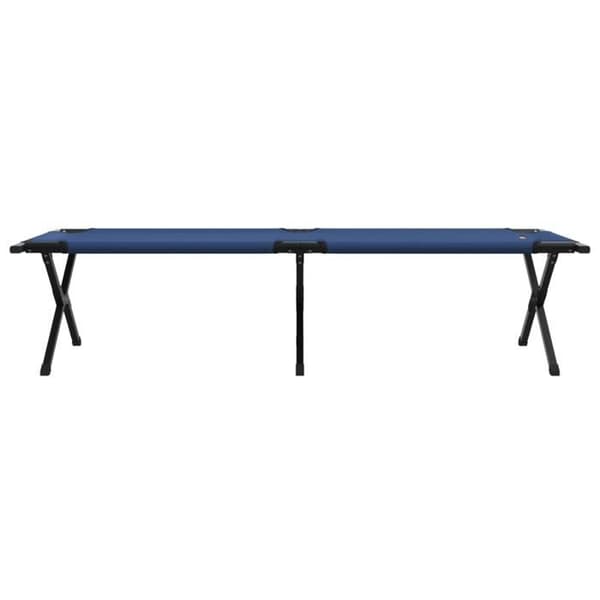 Fällbar solbädd - Blå - Oxfordtyg 600D - Bekväm - Kompakt design