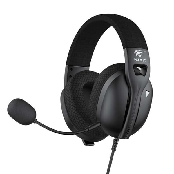 Spelheadset - HAVIT - Fuxi-H5d - Trådad - Svart - 2 m