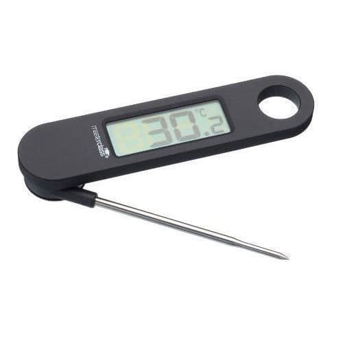 Kitchen Craft MCFOLDTHERM - KVM-BRYTARE - Termometer för matlagning svart svart