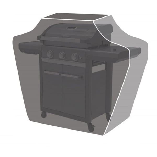 Housse Barbecue "M" 118 x 140 x 62 cm Polyester svart Hög hållfasthet CAMPINGAZ