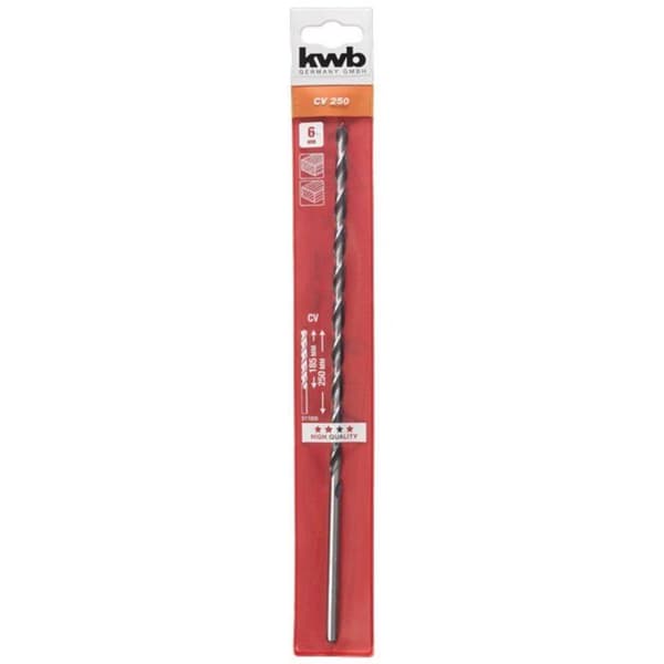 KWB Beam bits, trä twist bits, extra långa - 511806