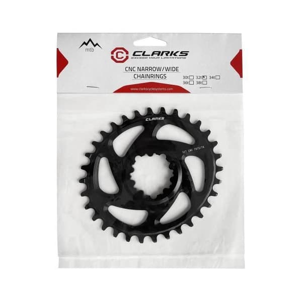 Oval aluminiumpedal Clarks CCR-04-OV - 9-12sp