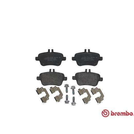 BREMBO Spel av bromsbelägg (-TU) P50091