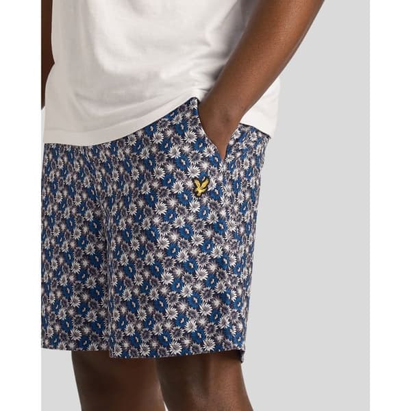 Kort blommönstrad Lyle & Scott
