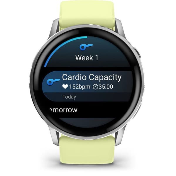 Garmin Venu 4 45mm Grå med Silver + Citron