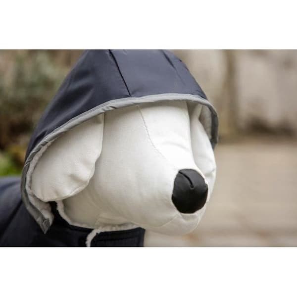 Hundkappa - KERBL - Teddy - Vattentät - Teddyfoder - Reflekterande
