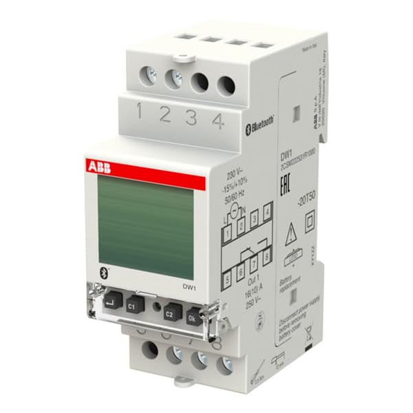 Digital veckoklocka DW1
