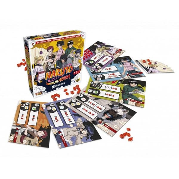 Sällskapsspel - Naruto Ninja Arena - Tillägg Genin Pack